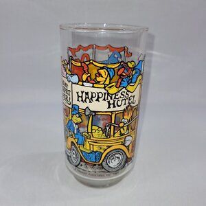 McDonalds Muppets Great Muppet Caper 1981 Vintage 5.75" Happiness Hotel Glass